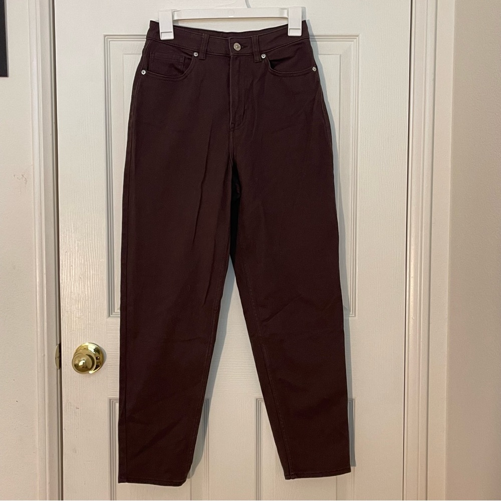 Brown High Waisted Jeans